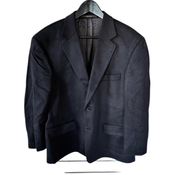 Lords of London Black 100% Cashmere Blazer Excellent Condition 42S